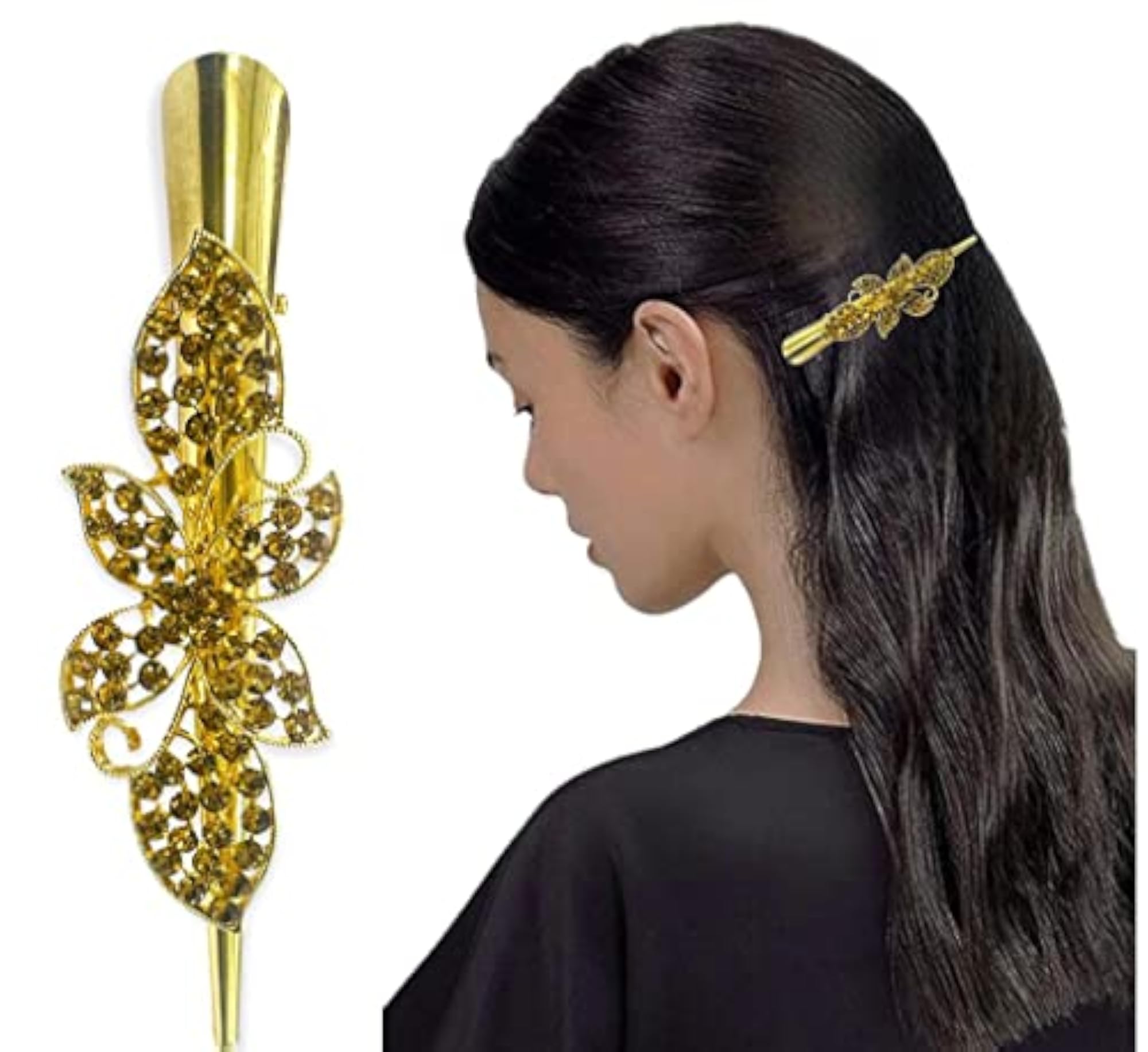Metal Alligator Curl Clips Hair Grip Accessories